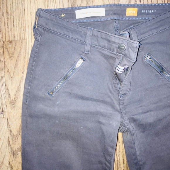 Pilcro And The Letterpress Jeans, Size 29 FY/Serif Zipper Pockets & Legs -AA0027 - Picture 4 of 14